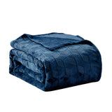 Ultra-Soft Lightweight All-Season Embossed Microplush Blanket for Bed & Couch