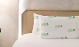 2-Pack: CBD Infused Medium Support Memory Foam Pillows Designed for Back and Side Sleepers