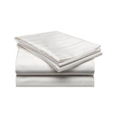 4-Piece Set: Super-Soft 1600 Series Dobby Stripe Embossed Bed Sheet