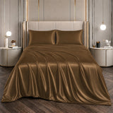 Silky-Soft Satin Sheet Set (4-Piece)