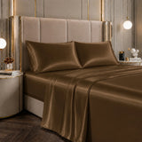 Silky-Soft Satin Sheet Set (4-Piece)