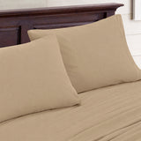 4-Piece 1800 Series Bamboo-Blend Sheet Set