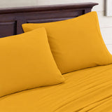 4-Piece 1800 Series Bamboo-Blend Sheet Set