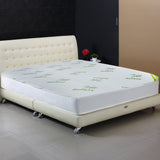 Waterproof Ultra Soft Breathable Bamboo and Terry Cloth Fitted Bed Mattress Cover Leak Protector (80" x 60")