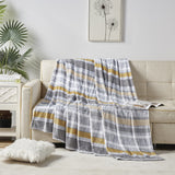 Ultra-Soft All Season Comfort Printed Design Microfiber Bed Blanket