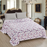 Ultra-Soft All Season Comfort Printed Design Microfiber Bed Blanket