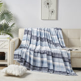 Ultra-Soft All Season Comfort Printed Design Microfiber Bed Blanket