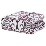 Ultra-Soft All Season Comfort Printed Design Microfiber Bed Blanket