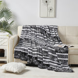 Ultra-Soft All Season Comfort Printed Design Microfiber Bed Blanket