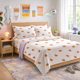 Lightweight Microfiber Bed Sheet Set – 6-Piece Ultra-Soft, Wrinkle-Free Bedding – Deep Pocket Sheets with Pillowcases – Full, Queen, King, California King