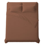 Lightweight Microfiber Bed Sheet Set – 6-Piece Ultra-Soft, Wrinkle-Free Bedding – Deep Pocket Sheets with Pillowcases – Full, Queen, King, California King