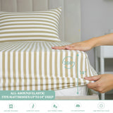 Lightweight Microfiber Bed Sheet Set – 6-Piece Ultra-Soft, Wrinkle-Free Bedding – Deep Pocket Sheets with Pillowcases – Full, Queen, King, California King