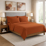 Lightweight Microfiber Bed Sheet Set – 6-Piece Ultra-Soft, Wrinkle-Free Bedding – Deep Pocket Sheets with Pillowcases – Full, Queen, King, California King
