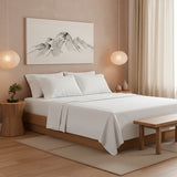 Lightweight Microfiber Bed Sheet Set – 6-Piece Ultra-Soft, Wrinkle-Free Bedding – Deep Pocket Sheets with Pillowcases – Full, Queen, King, California King