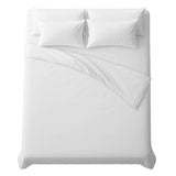 Lightweight Microfiber Bed Sheet Set – 6-Piece Ultra-Soft, Wrinkle-Free Bedding – Deep Pocket Sheets with Pillowcases – Full, Queen, King, California King