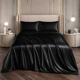 Silky-Soft Satin Sheet Set (4-Piece)