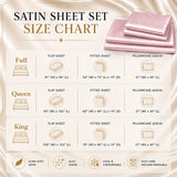 Silky-Soft Satin Sheet Set (4-Piece)