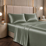 Silky-Soft Satin Sheet Set (4-Piece)