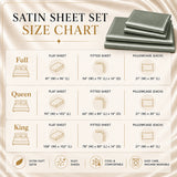 Silky-Soft Satin Sheet Set (4-Piece)