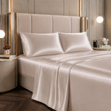 Silky-Soft Satin Sheet Set (4-Piece)