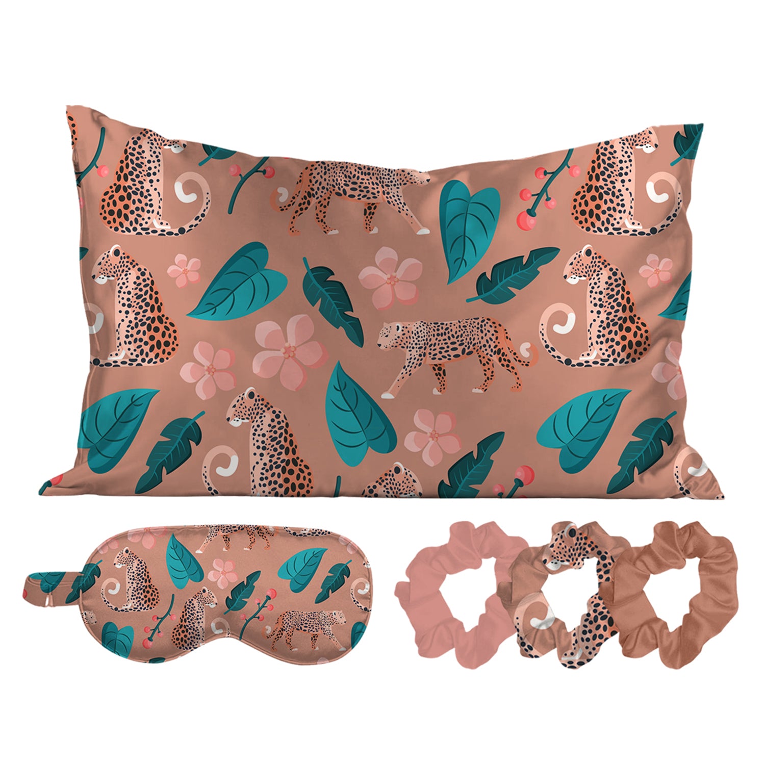Silky Satin Cozy Comfortable Sleep Set (5-Piece) for Ultimate Relaxation