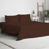 3-Piece: Super Soft Solid Color Duvet Cover with Pillowcases - Queen Size