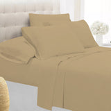 6 Piece Set: Super-Soft 1800 Series Bamboo Fiber Bed Sheets