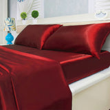 Silky-Soft Satin Sheet Set (4-Piece)