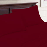 4-Piece 1800 Series Bamboo-Blend Sheet Set